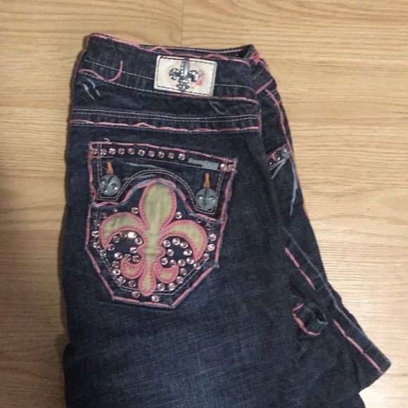 Laguna Beach - Size 29 - Flare With Pink Stitching - Picture 7 of 10